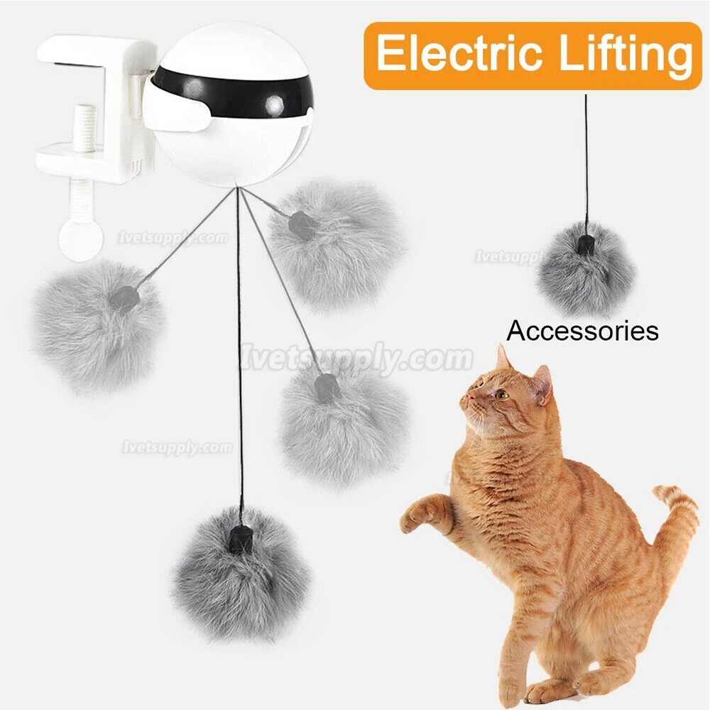 Electric Automatic Lifting Cat Ball Toy Interactive Puzzle Smart Pet Teaser Toys